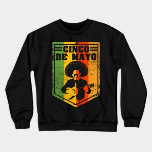 Cinco De Mayo Mariachi Crewneck Sweatshirt